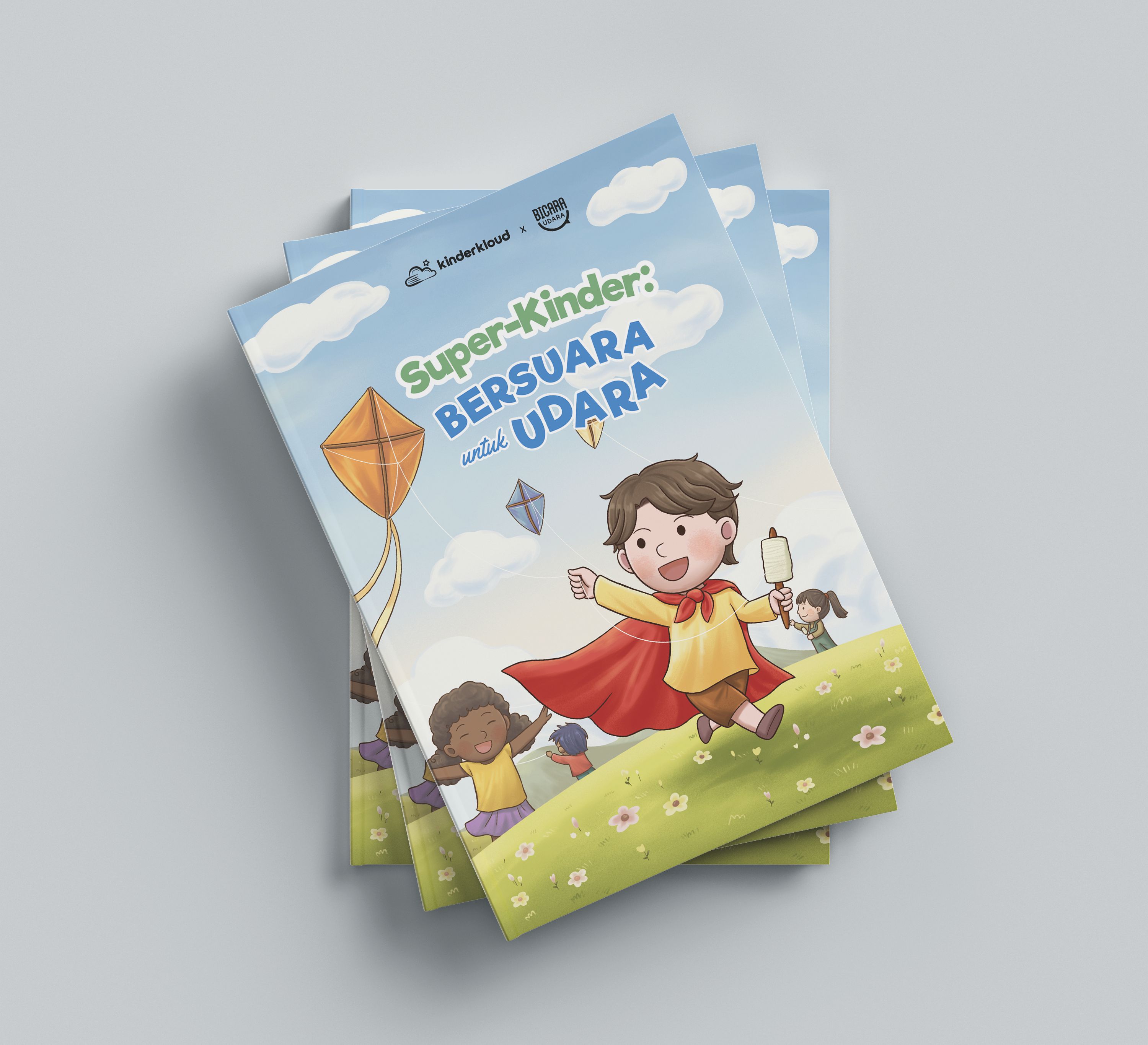 photo of bersuara untuk udara
 book cover kinderkloud