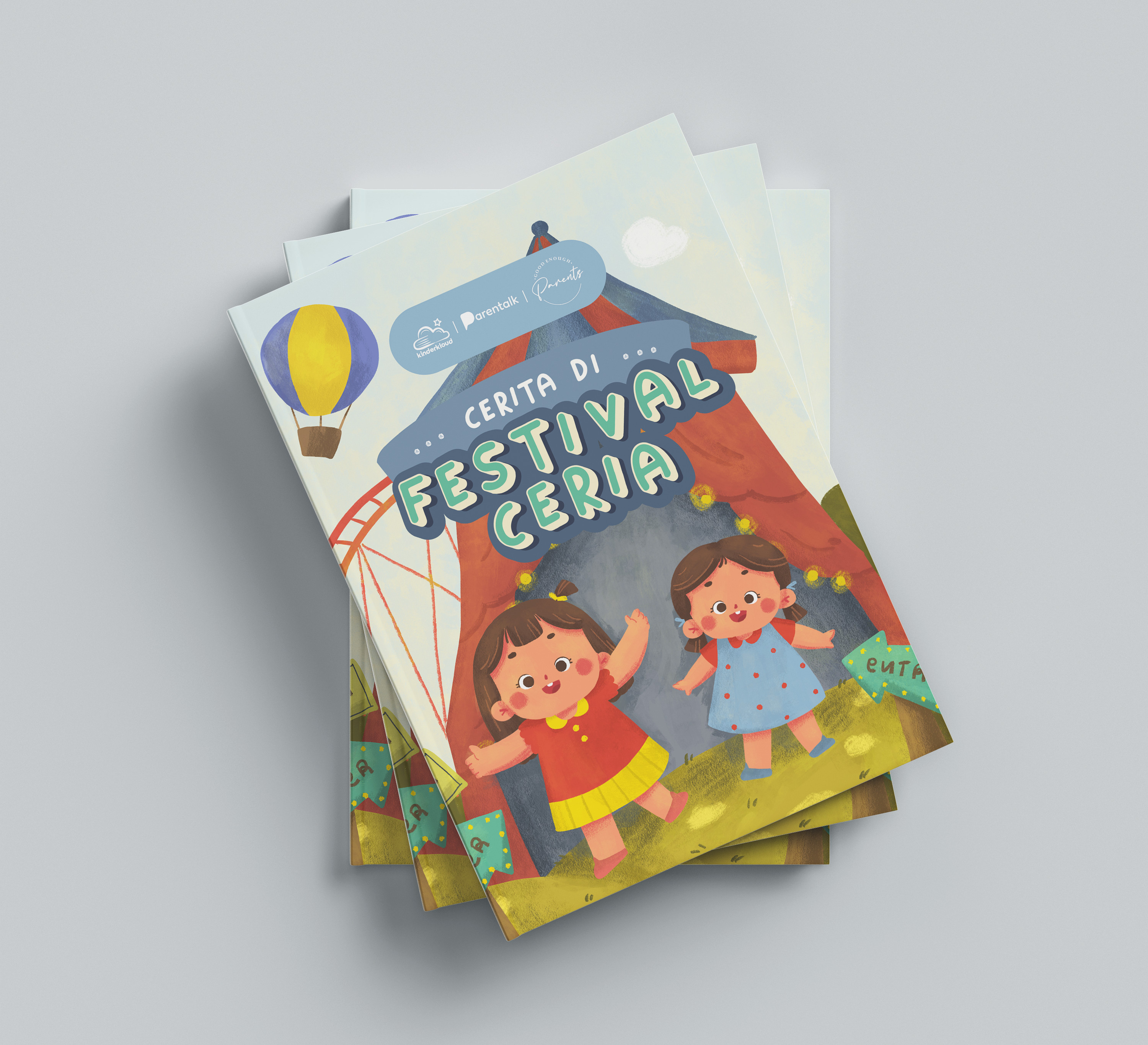 photo of cerita di festival ceria book cover kinderkloud