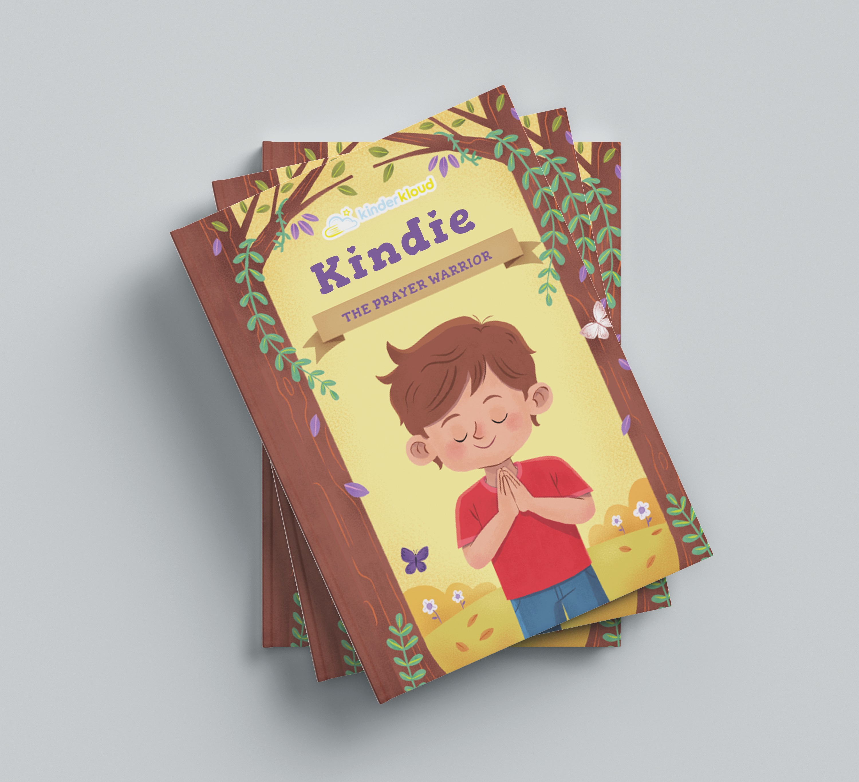 photo of prayer warrior book cover kinderkloud